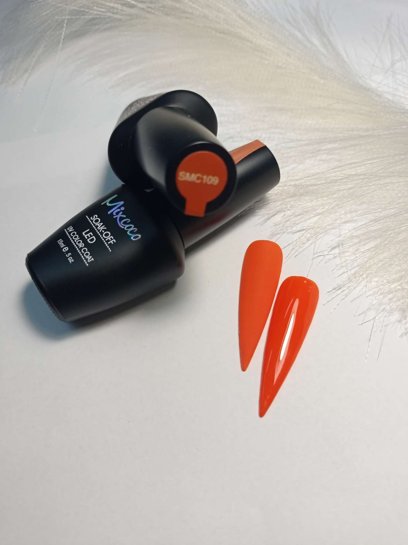 SMC 109 Ημιμόνιμο Βερνίκι Mixcoco 15ml (Πορτοκαλί)