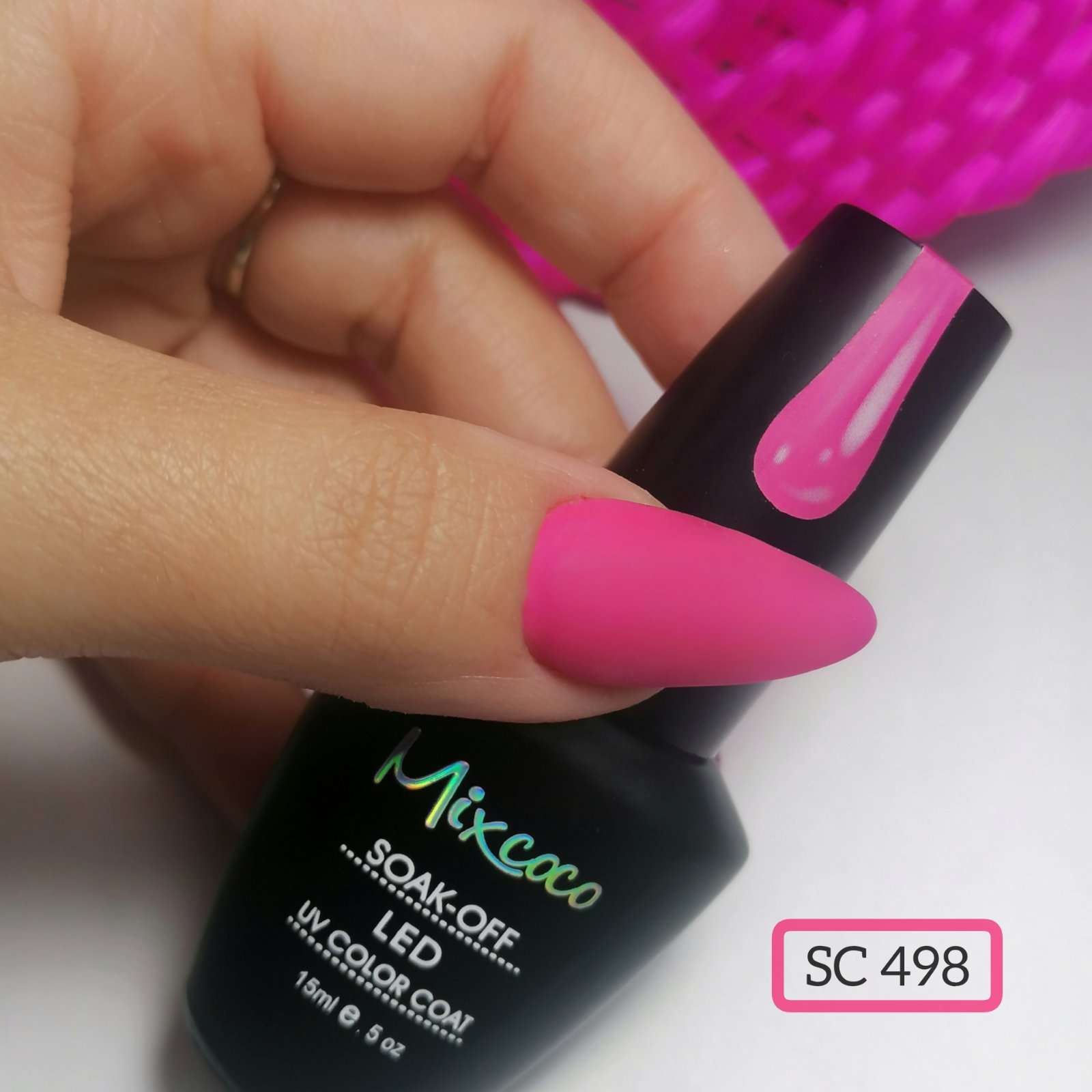 SC-498 Ημιμόνιμο Βερνίκι Mixcoco 15ml (Ημιμόνιμα Βερνίκια)