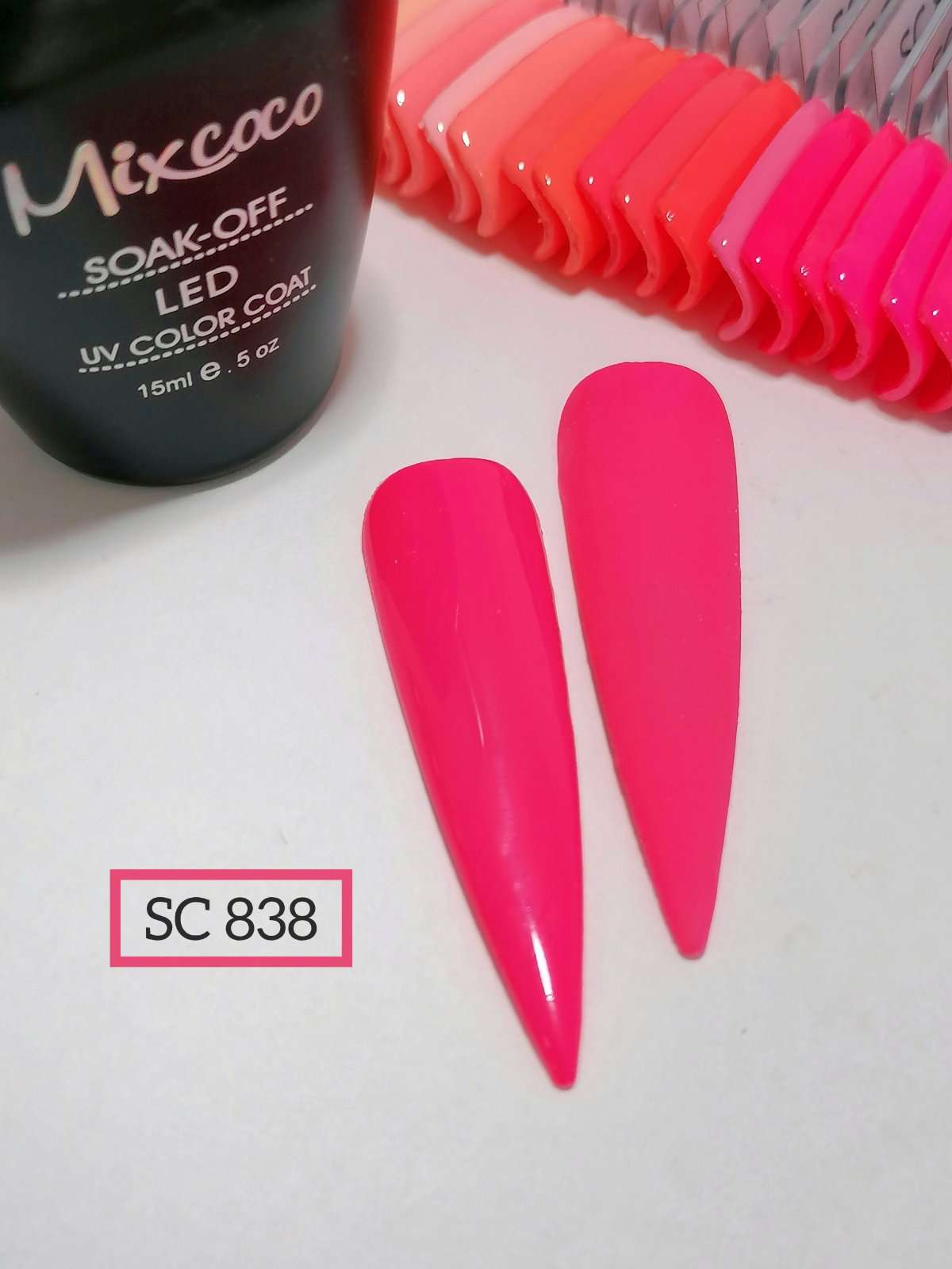 SC-838 Ημιμόνιμο Βερνίκι Mixcoco 15ml (Ημιμόνιμα Βερνίκια)