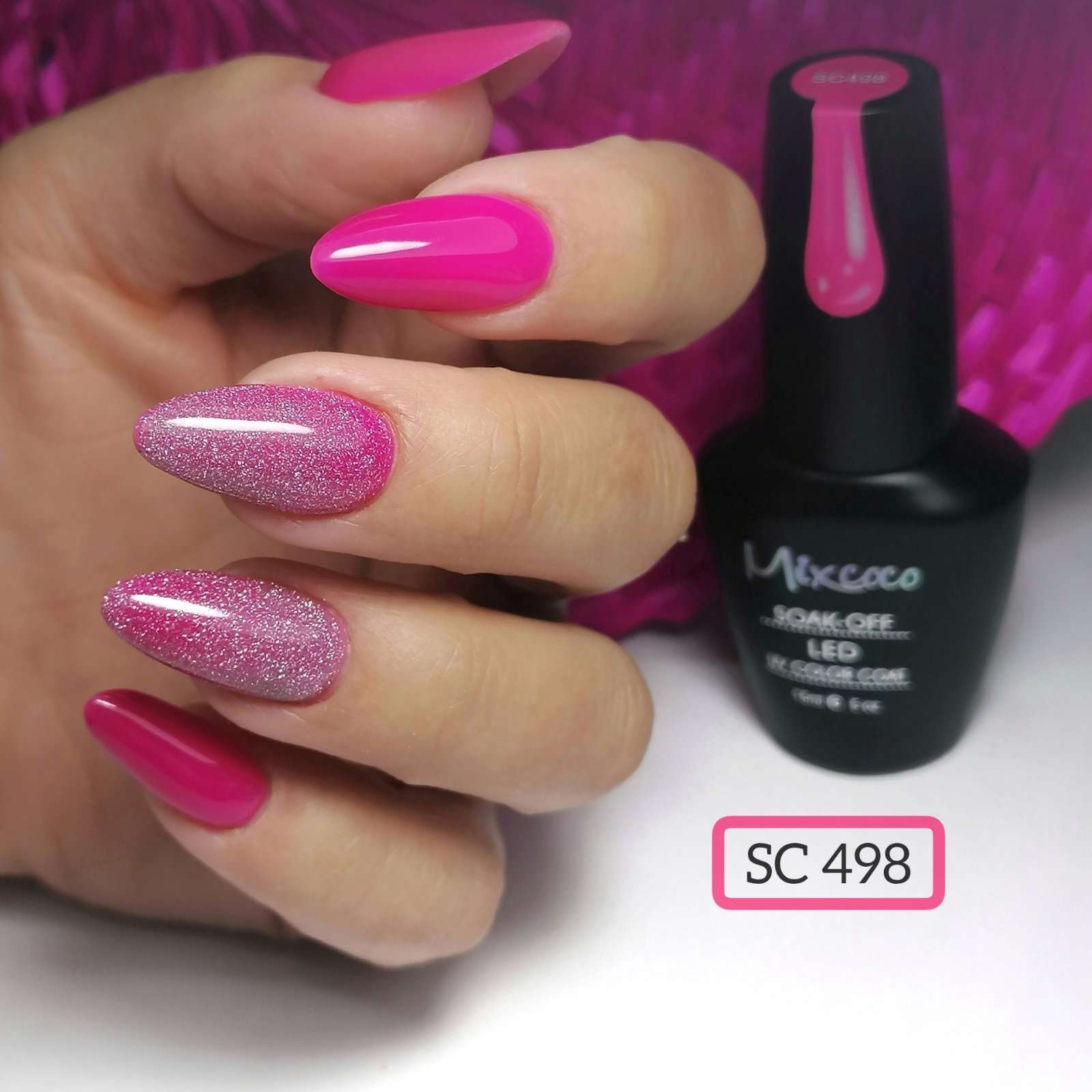 SC-498 Ημιμόνιμο Βερνίκι Mixcoco 15ml (Ημιμόνιμα Βερνίκια)