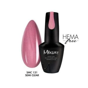 SMC 131 Ημιμόνιμο Βερνίκι Mixcoco 15ml (Ροζ-Φούξια Περλέ)