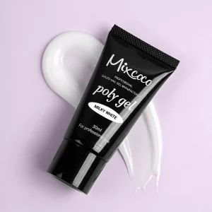 POLY GEL 30ML MILKY WHITE MIXCOCO