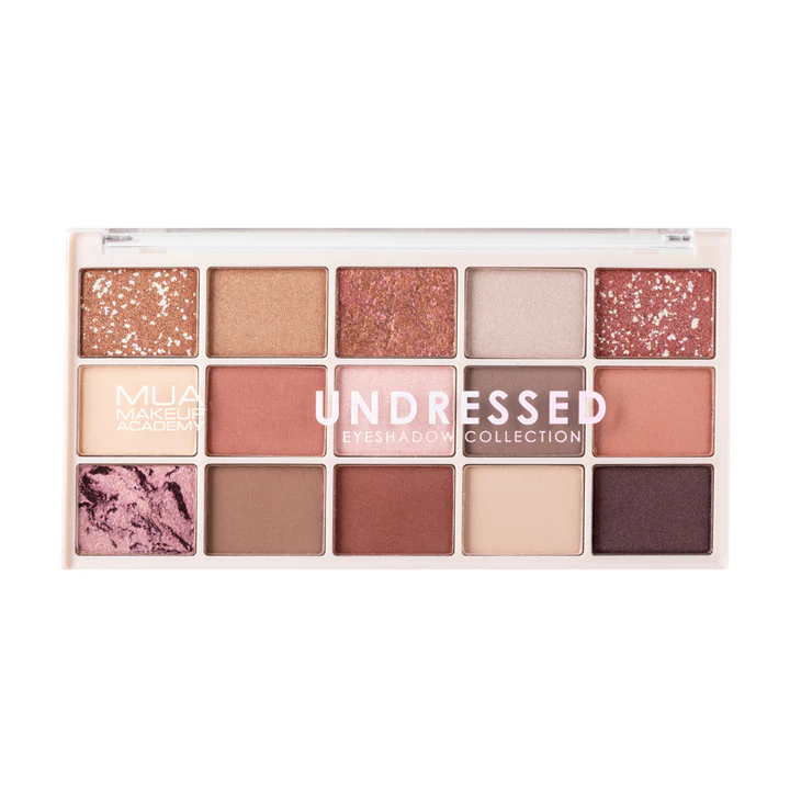 MUA 15 SHADE EYE PALETTE UNDRESSED