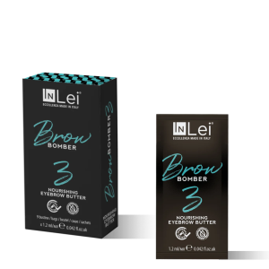 Brow Bomber 3 New Monodose της InLei® (Βούτυρο Θρέψης και αναδόμησης φρυδιών)
